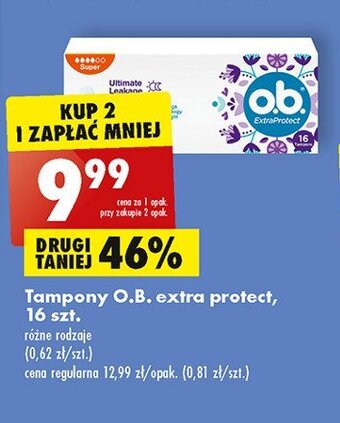 Biedronka Tampony super oferta