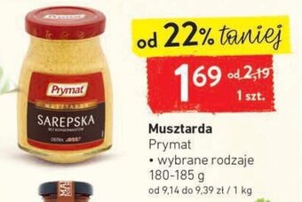Intermarche Prymat Musztarda 180-185 g oferta