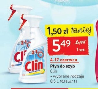Intermarche Clin Płyn do szyb 0,5L oferta