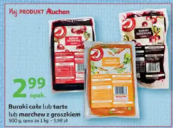 Auchan Marchew z groszkiem auchan oferta