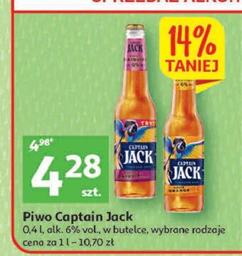 Auchan Piwo captain jack exotic daiquiri oferta