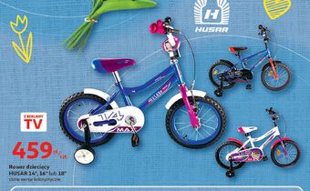 Auchan Rower dziecięcy 14" husar oferta