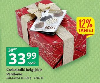 Auchan Czekoladki belgijskie vendome oferta