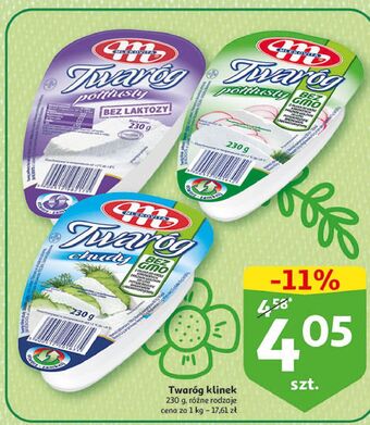 Auchan Twaróg chudy mlekovita oferta