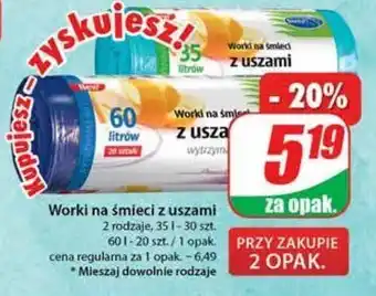 Dino Worki na śmieci 35 l stella oferta