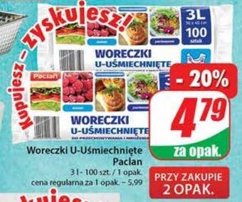 Dino Woreczki śniadaniowe paclan oferta