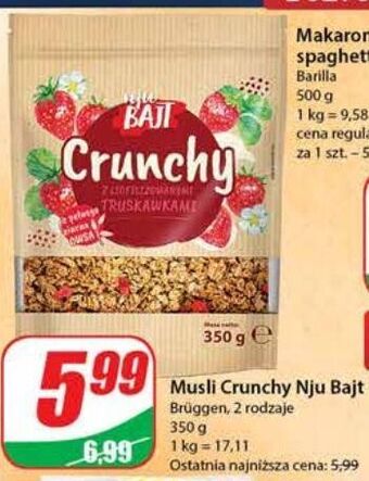 Dino Musli crunchy z truskawkami bruggen nju bajt oferta