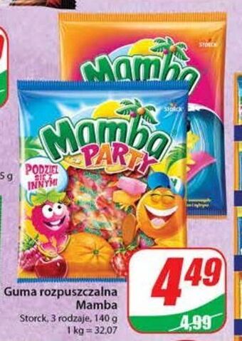 Dino Guma rozpuszczalna mamba party oferta