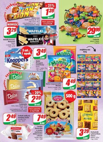 Dino Baton lion chocolate oferta