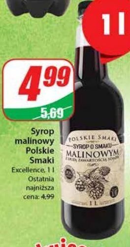 Dino Syrop malinowy polskie smaki oferta