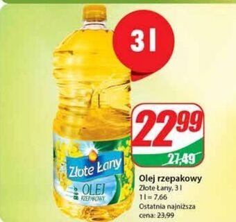Dino Olej rzepakowy złote łany (dino) oferta