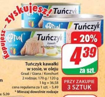 Tuńczyk w sosie własnym neptun