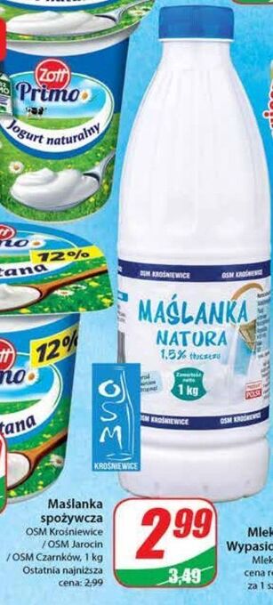 Dino Maślanka spożywcza osm jarocin oferta