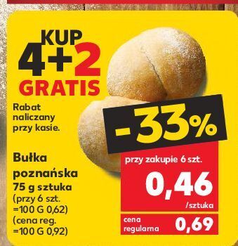 Kaufland Bułka poznańska oferta