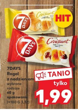 Croissant z nadzieniem o smaku spumante 7 days