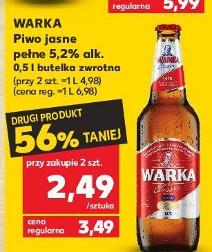 Kaufland Piwo warka oferta