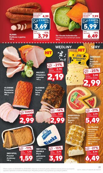 Kaufland Ser gouda holenderska z czerwonym pesto oferta