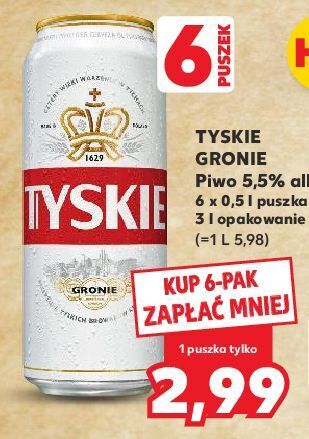 Kaufland Piwo tyskie gronie oferta