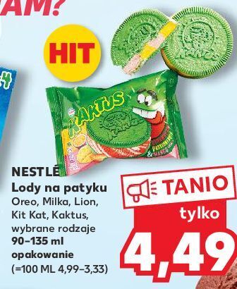 Kaufland Lody kitkat oferta