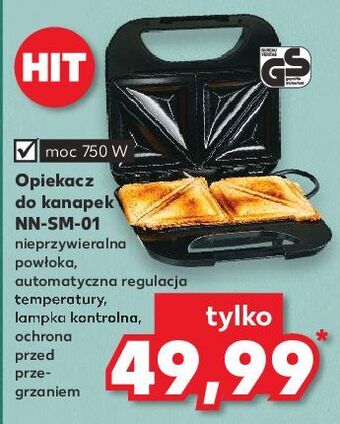 Kaufland Opiekacz nn-sm-01 switch on oferta