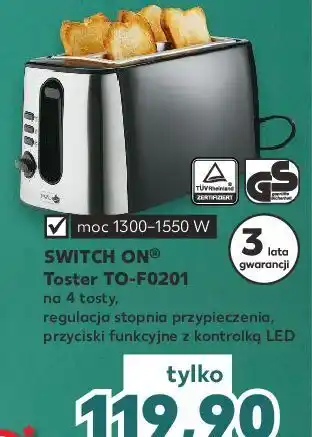 Kaufland Toster to-f0201 switch on oferta