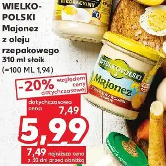 Kaufland Majonez wielkopolski oferta
