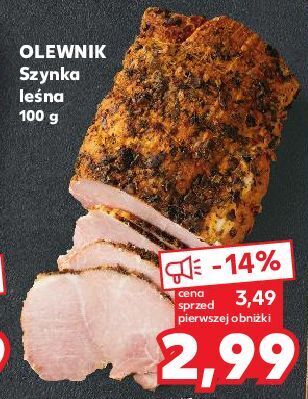 Kaufland Szynka leśna olewnik oferta
