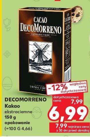 Kaufland Kakao extra ciemne decomorreno oferta