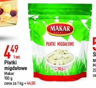 E.Leclerc Makar Płatki migdałowe 100g oferta