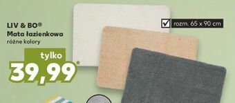 Kaufland Mata łazienkowa 65 x 90 cm liv & bo oferta