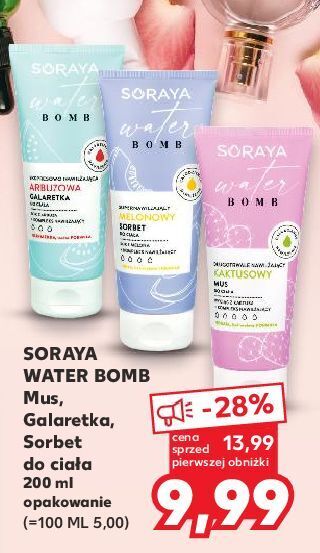 Kaufland Sorbet do ciała melonowy soraya water bomb oferta