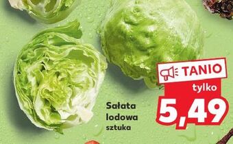 Kaufland Sałata lodowa oferta