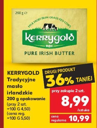 Kaufland Masło zwykłe kerrygold irlandzkie oferta