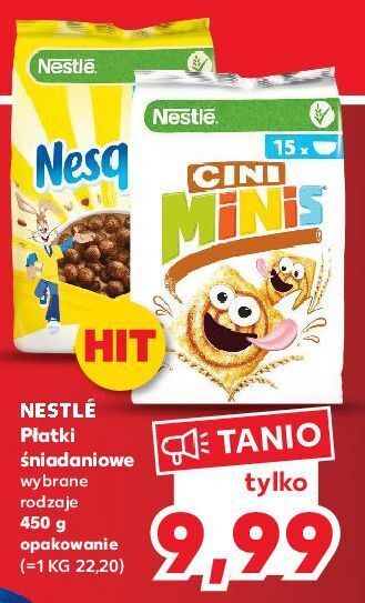 Kaufland Płatki śniadaniowe nesquik oferta
