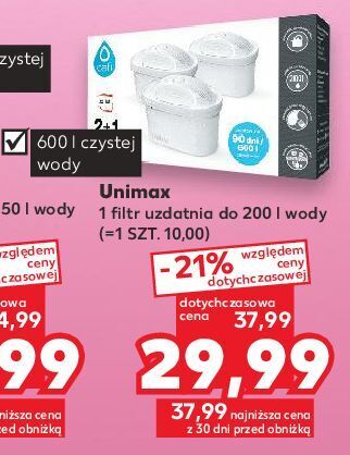 Kaufland Wkład filtrujący unimax dafi oferta