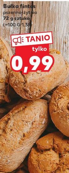 Kaufland Bułka fitness pszenno-żytnia oferta