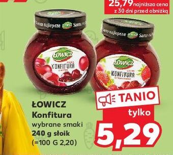 Kaufland Konfitura wiśniowa łowicz oferta