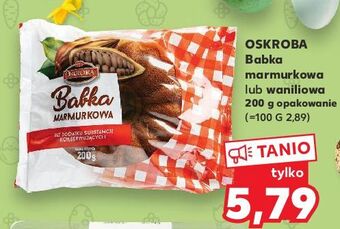 Kaufland Babka waniliowa oskroba oferta