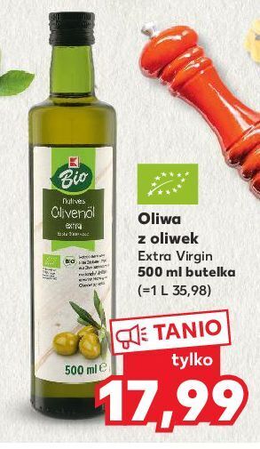 Kaufland Oliwa z oliwek k-classic bio oferta