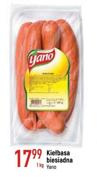 E.Leclerc Kiełbasa biesiadna yano oferta