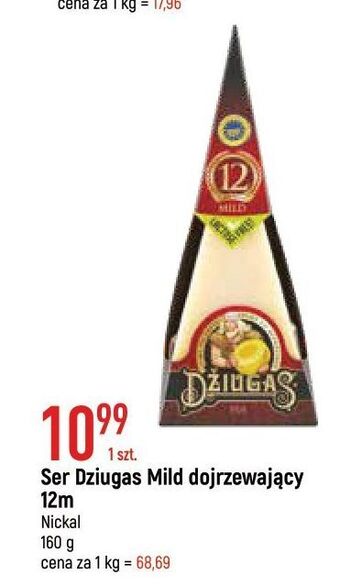 Ser 12 miesięcy dziugas