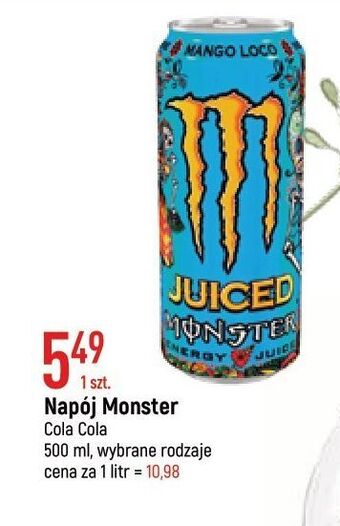 E.Leclerc Napój energetyczny monster energy juiced mango loco oferta