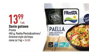 E.Leclerc Paella danie z krewetkami po hiszpańsku frosta oferta