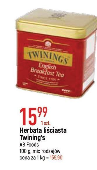 E.Leclerc Herbata twinings english breakfast tea oferta