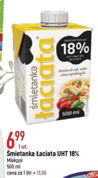 E.Leclerc Śmietanka 18 % łaciata oferta
