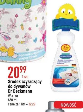 E.Leclerc Środek czyszcząco-odplamiający do dywanów i tapicerek dr. beckmann oferta