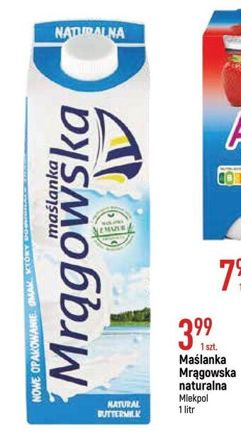 E.Leclerc Maślanka naturalna mrągowska oferta