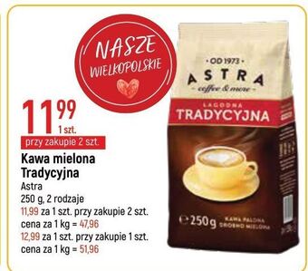 E.Leclerc Kawa astra łagodna tradycyjna oferta