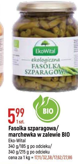 E.Leclerc Fasolka szparagowa ekowital oferta