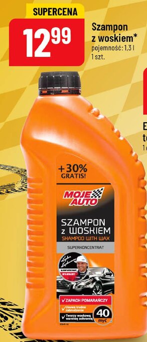 Polomarket Szampon samochodowy z woskiem oferta